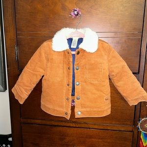 Baby Boy Sherpa Coat 12m
